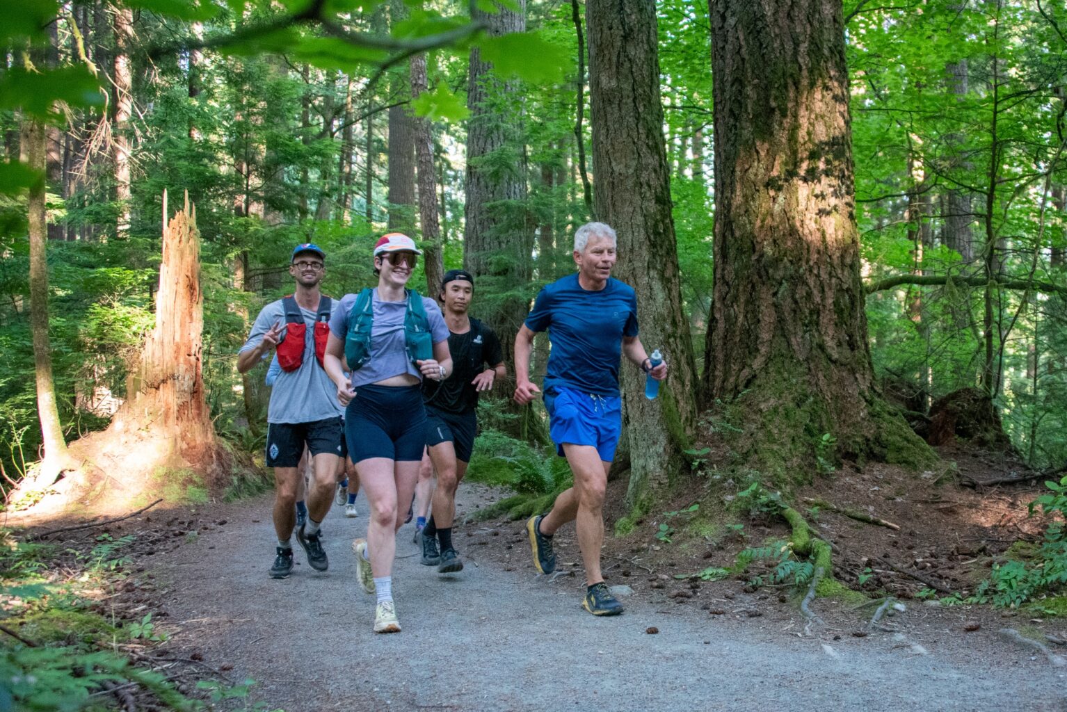 Jul 6, 2025 Training run photos near Lillooet Road